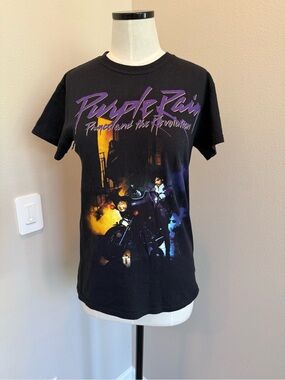 Prince Purple Rain Classic Album Cover Graphic Tee